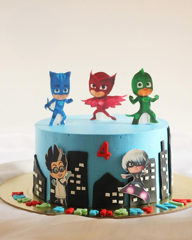 Superhero Squad Celebration Cake