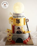 Harry Potter Theme Birthday Cake – Magical Wizard Party Cake