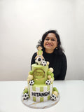 Soccer Champ Celebration Cake
