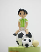 Star Striker Personalized Football Cake