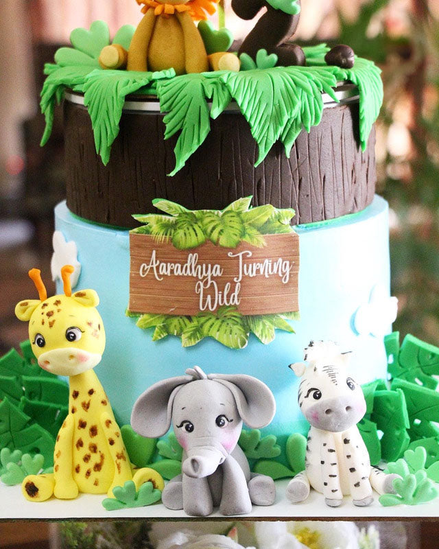 Turning Wild Jungle Cake
