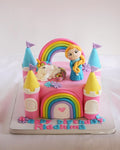 The Rainbow Castle & Unicorn Dream Cake