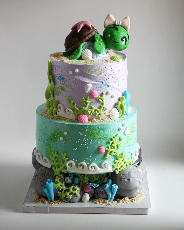 Underwater Turtle Dreams Cake