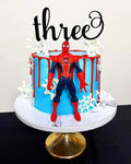 Spider-Man Action Birthday Cake