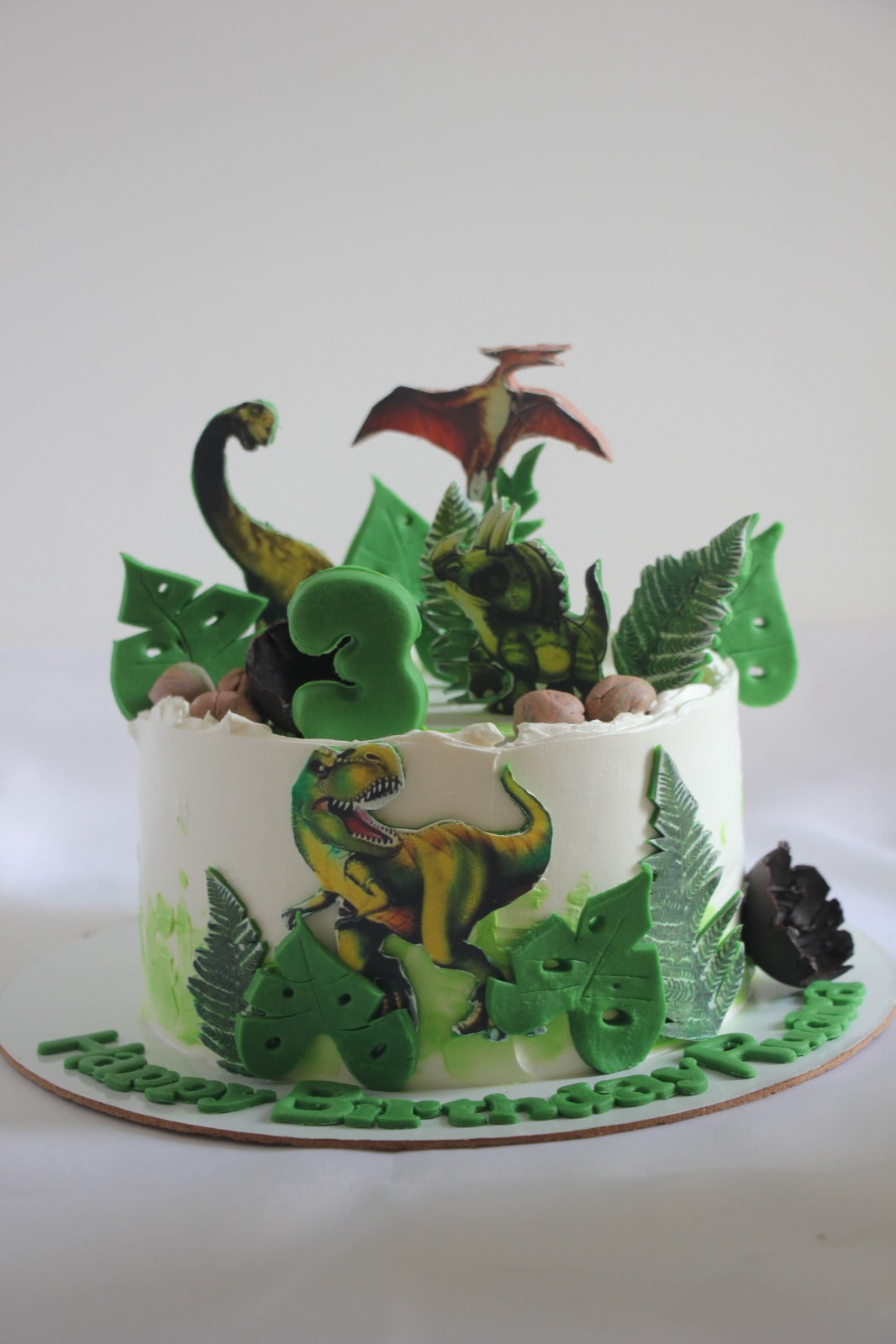 Jurassic Jungle Adventure Cake