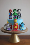 Superhero & Little Legends Theme Cake
