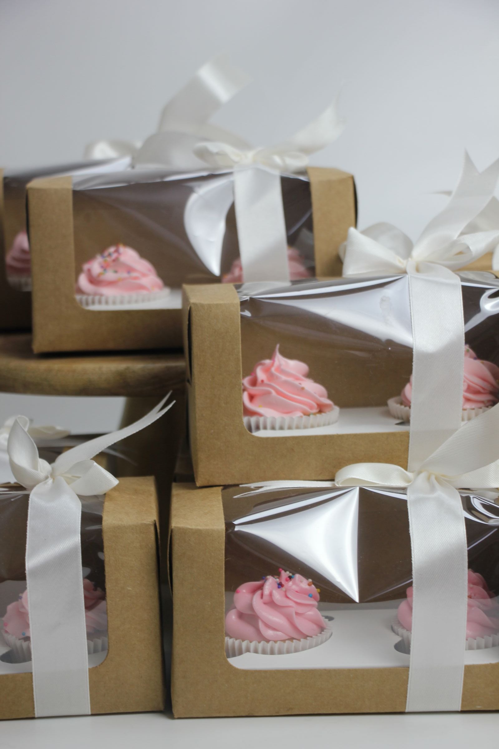Birthday Return Favour Cupcake Boxes | Personalized Party Return Gifts
