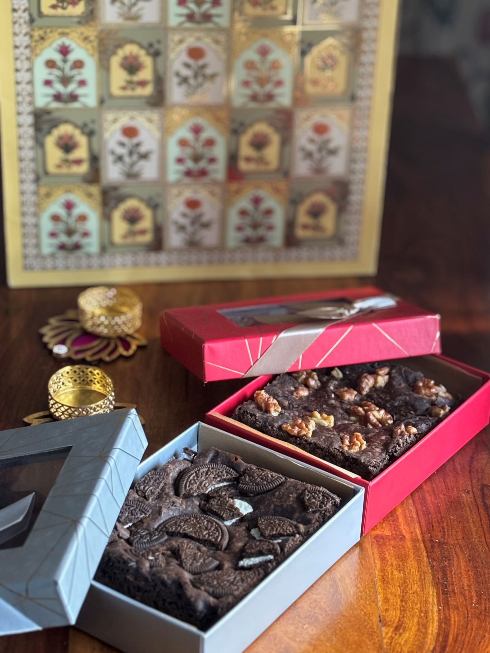 Brownie Hamper Gift Box | Gourmet Chocolate Brownie Gift Hamper