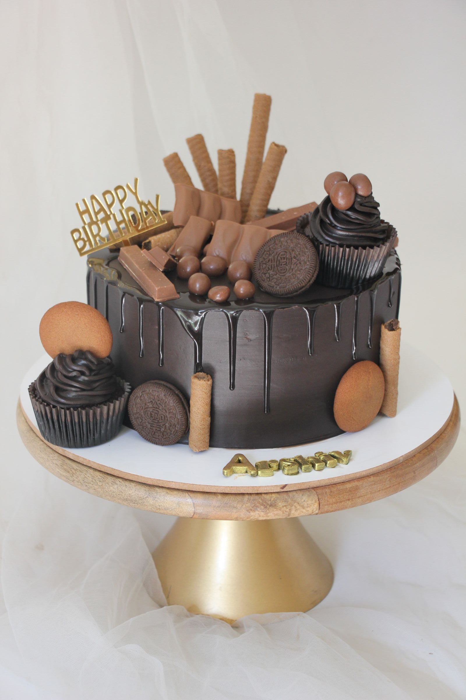 Chocolate Overloaded Cake | Decadent Chocolate Drip Birthday Cake