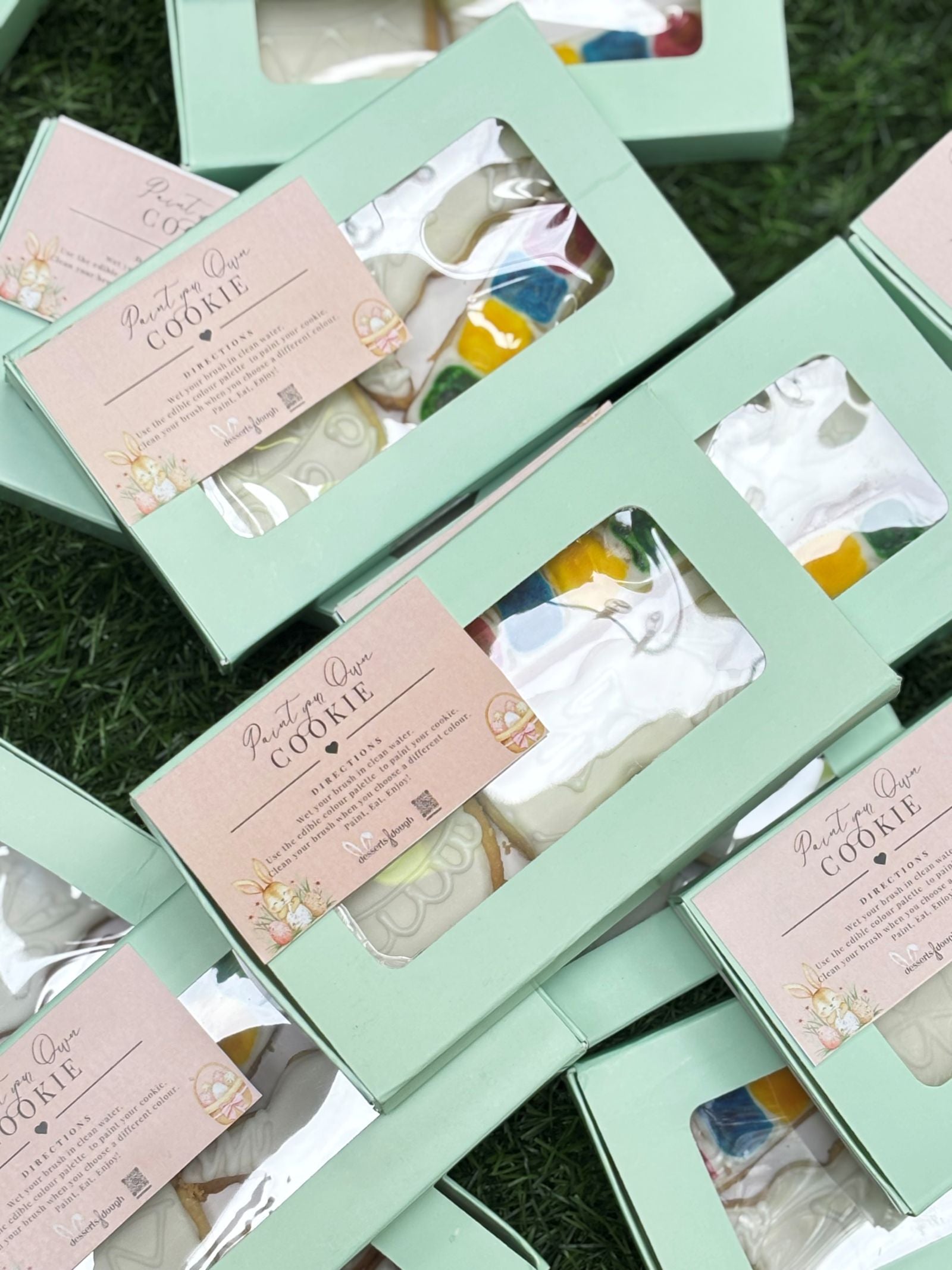 DIY Paint Your Own Cookie Hamper | Personalized Cookie Activity Gift Box