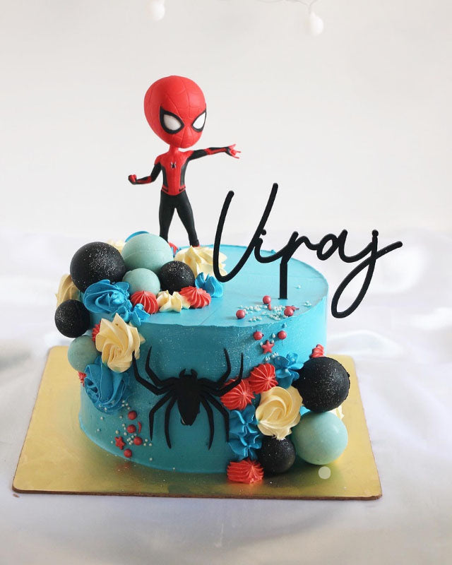 Spidey Power Birthday Cake