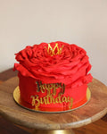 Royal Red Rose Designer Cake