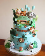 Jungle Safari Adventure Cake