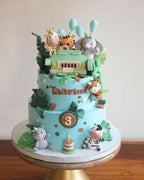Jungle Safari Adventure Cake