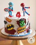 Avengers & Spiderman Cake for Kids