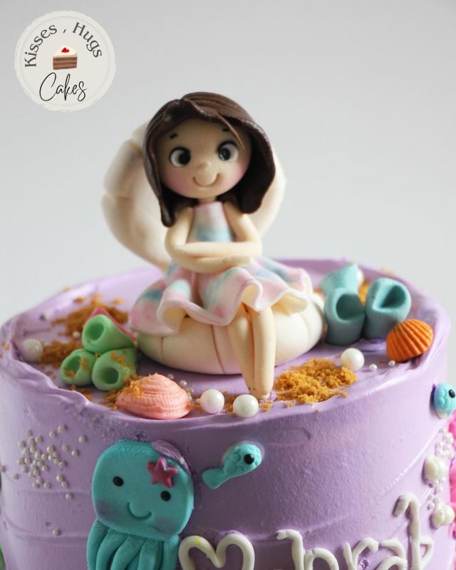 Under the Sea Mermaid Birthday Cake