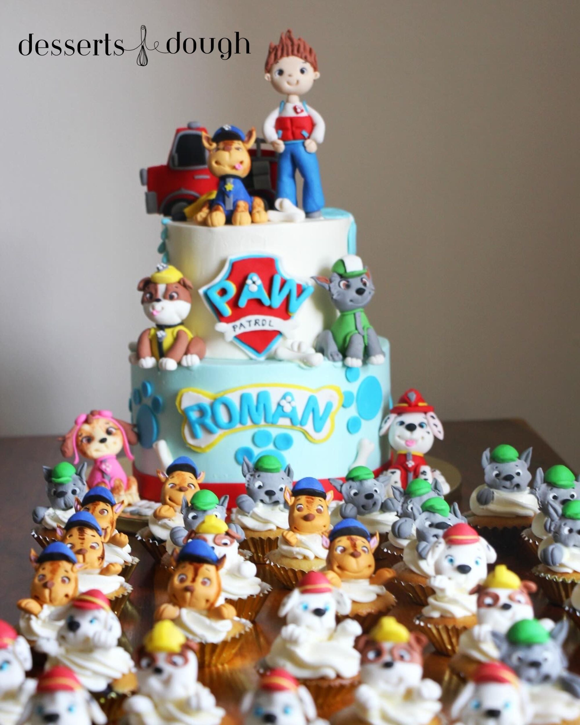 Paw Patrol Character Kids Cake
