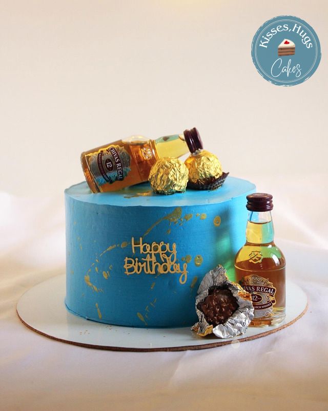 Chivas Regal Celebration Cake for Men