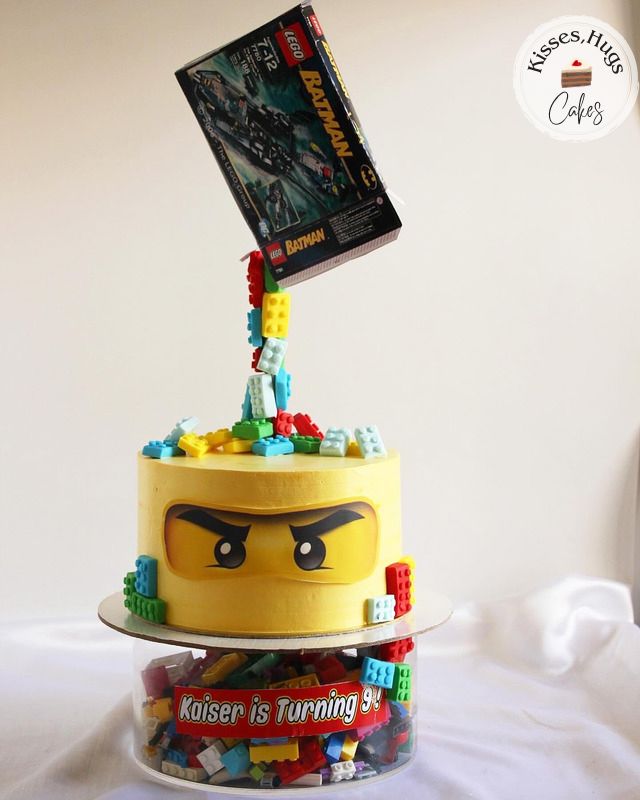 Lego Ninjago Theme 9th Birthday Cake