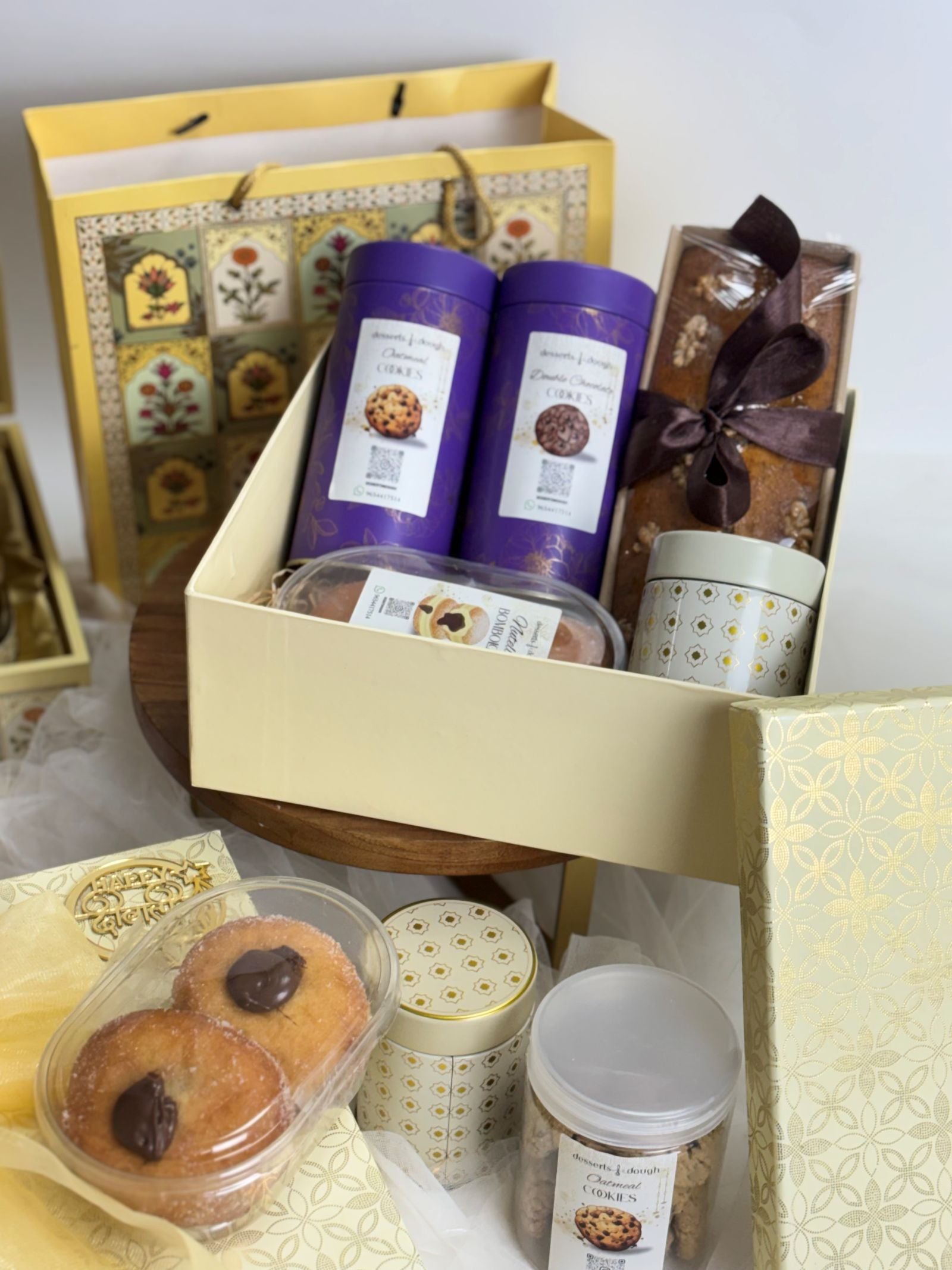Luxury Diwali Festive Hamper | Premium Sweets & Cookie Gift Box
