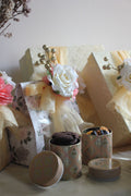 Elegant Floral Diwali Hamper | Premium Festive Gift Box with Cookies & Treats