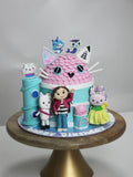 Gabby’s Dollhouse Birthday Cake