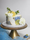 Mediterranean Tile Lemon Cake
