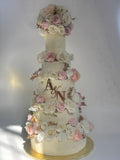 Luxury Floral Wedding Cake