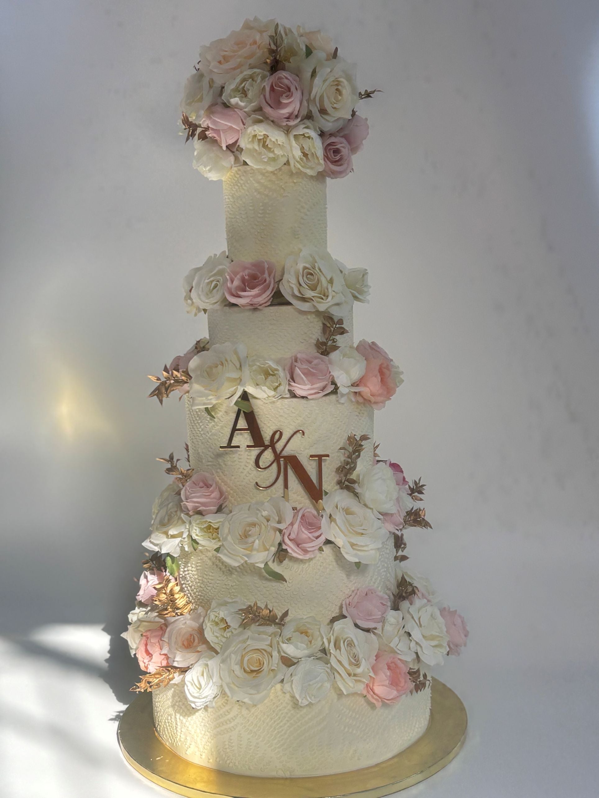 Luxury Floral Wedding Cake