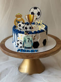 Cristiano Ronaldo Real Madrid Football Theme Birthday Cake