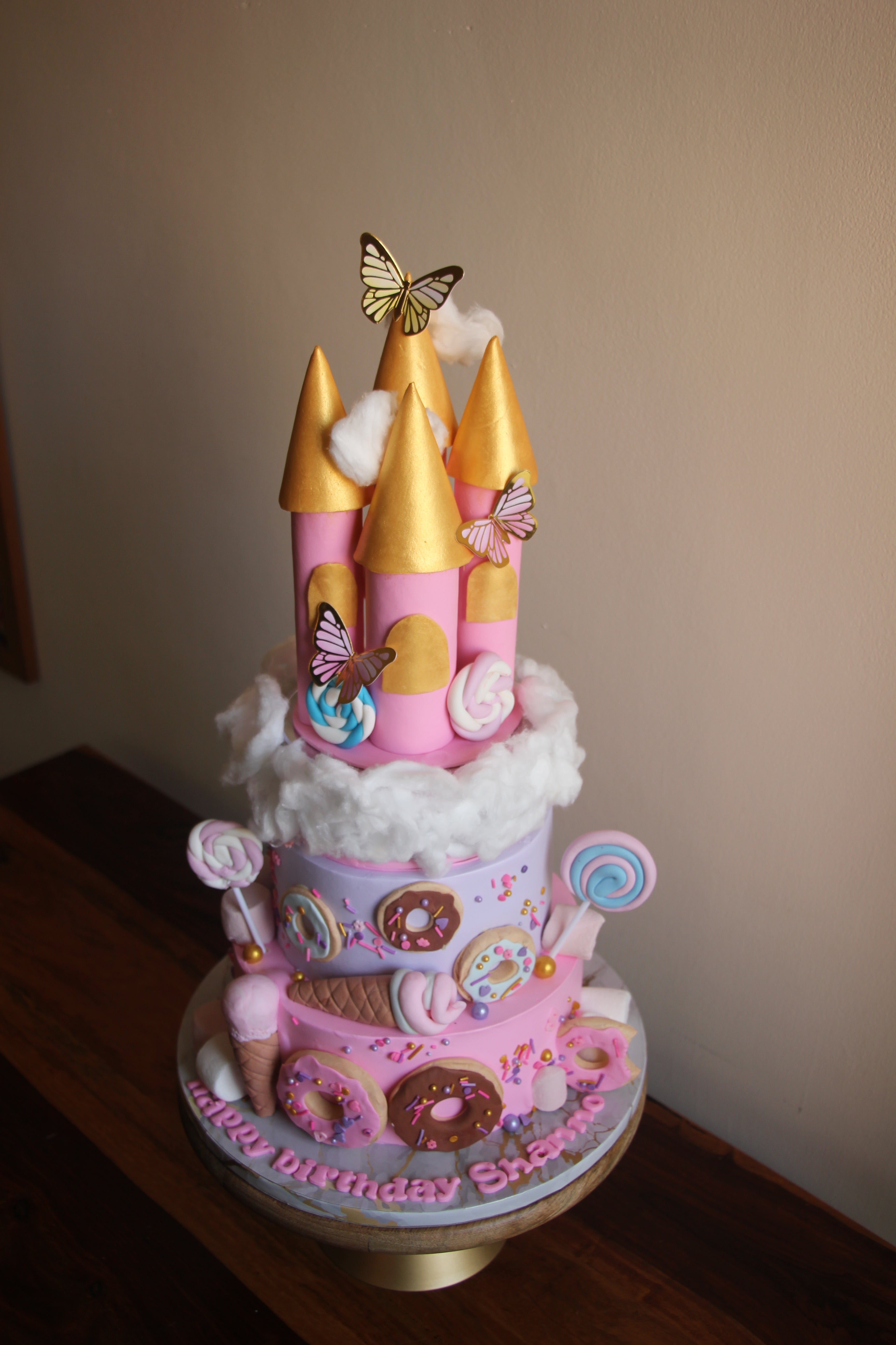 Sweet Dreams Candy Kingdom Castle Cake