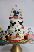 Mickey Mouse Theme Birthday Cake