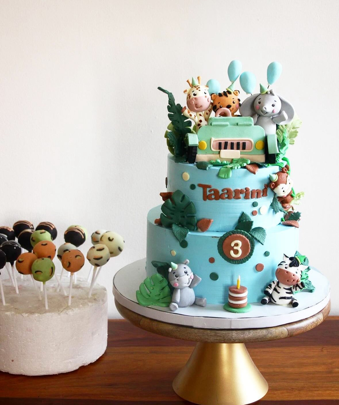 Jeep Safari Wild Expedition Jungle Cake