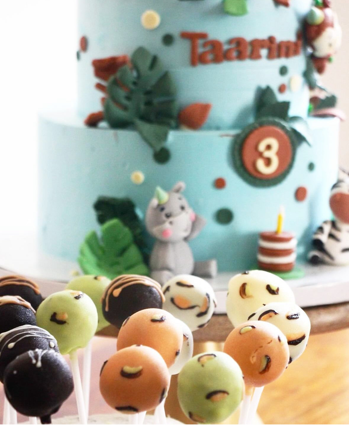 Jungle Safari Adventure Cake