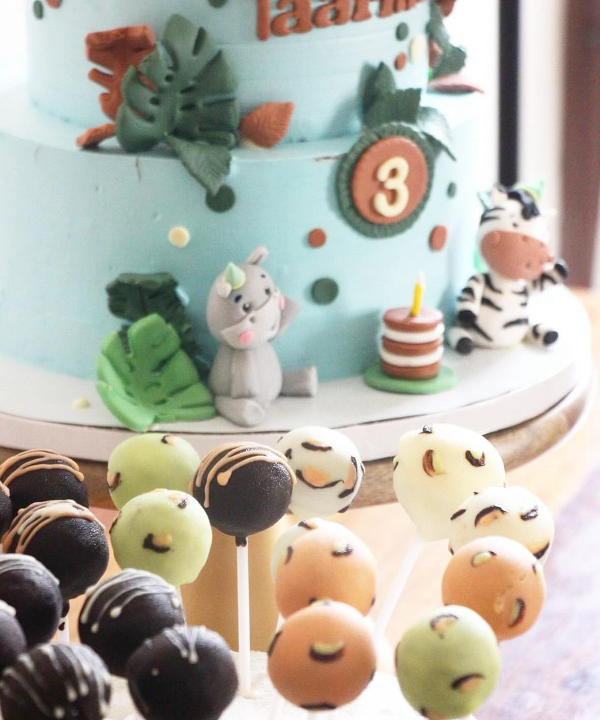 Jeep Safari Wild Expedition Jungle Cake