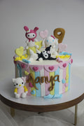 Hello Kitty & Sanrio Theme 9th Birthday Cake