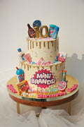 Mini Brands Theme 10th Birthday Cake