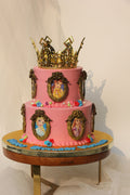 Princess Crown Birthday Cake | Custom Disney Princess Celebration Cake