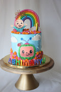 Cocomelon Theme First Birthday Cake