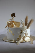 Elegant Gold Princess Theme Cake