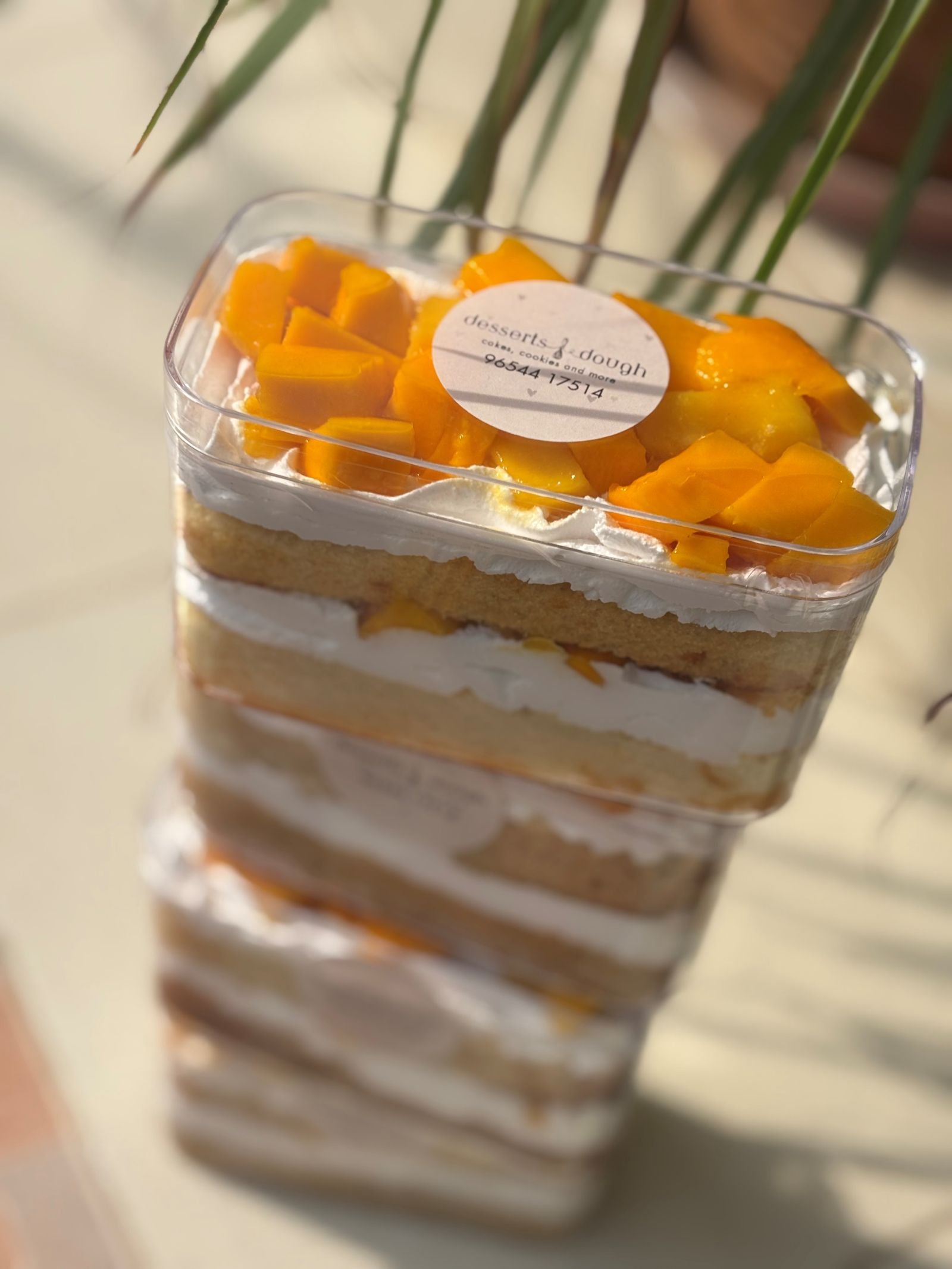 Fresh Mango Dessert Tub | Creamy Layered Mango Dessert Cup Online
